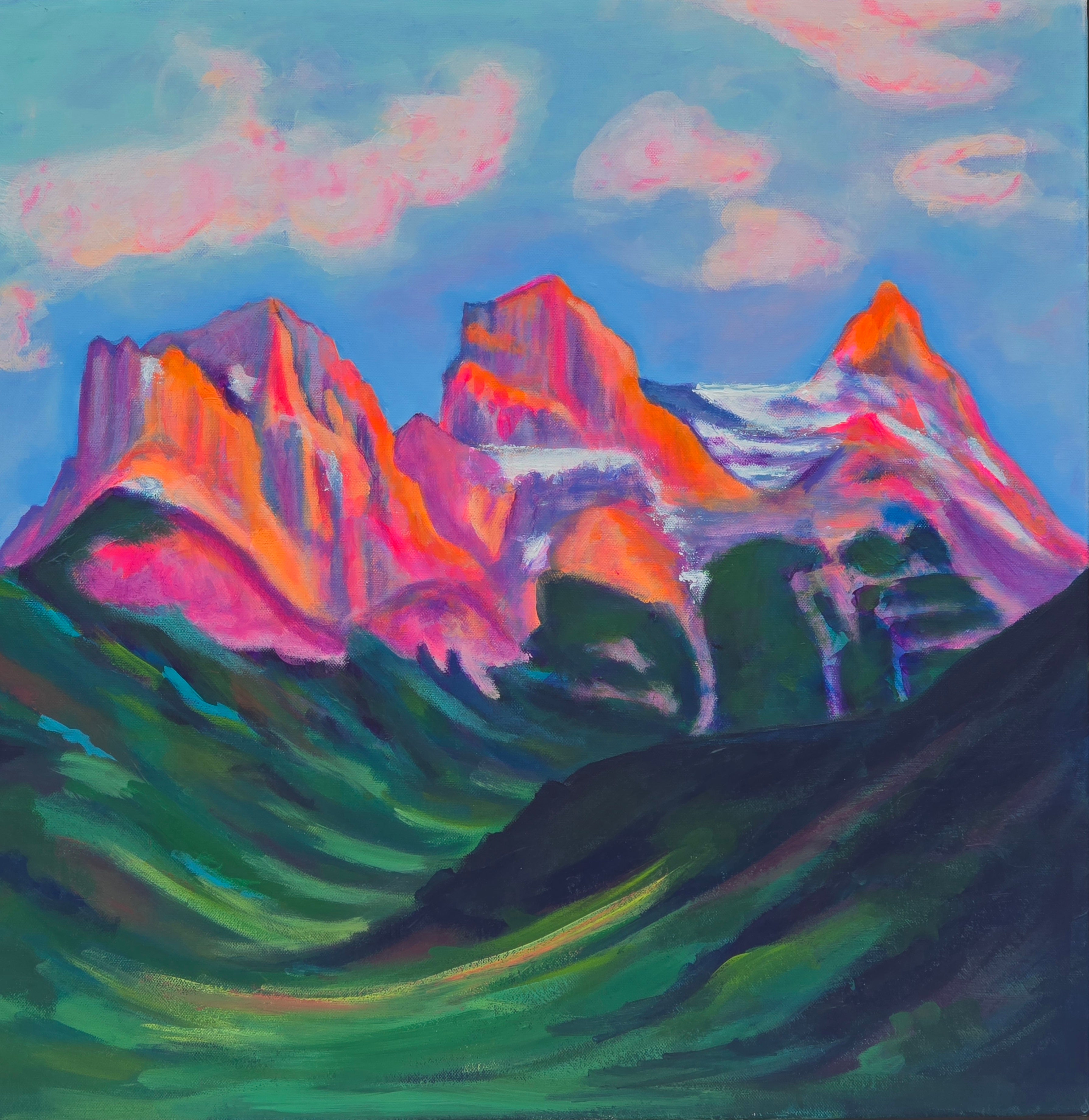 Faith, Charity, and Hope - Original Artwork - Currently showing at Stonyslope Brewing